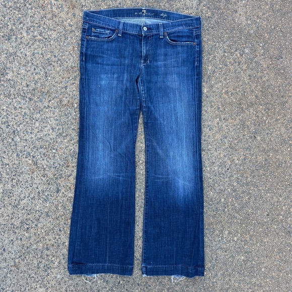 7 For All Mankind Denim - 7 For All Mankind Dojo Jeans Dark Wash